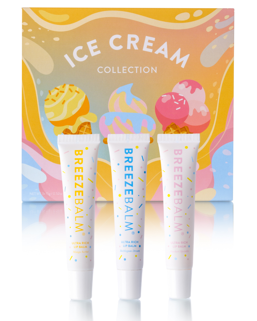 Ice Cream Collection Lip Balm Trio